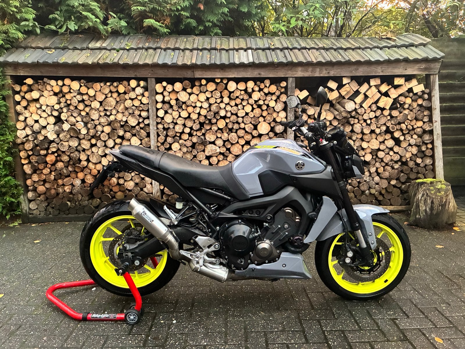 Yamaha MT-09 2017, Motoren, Ophalen