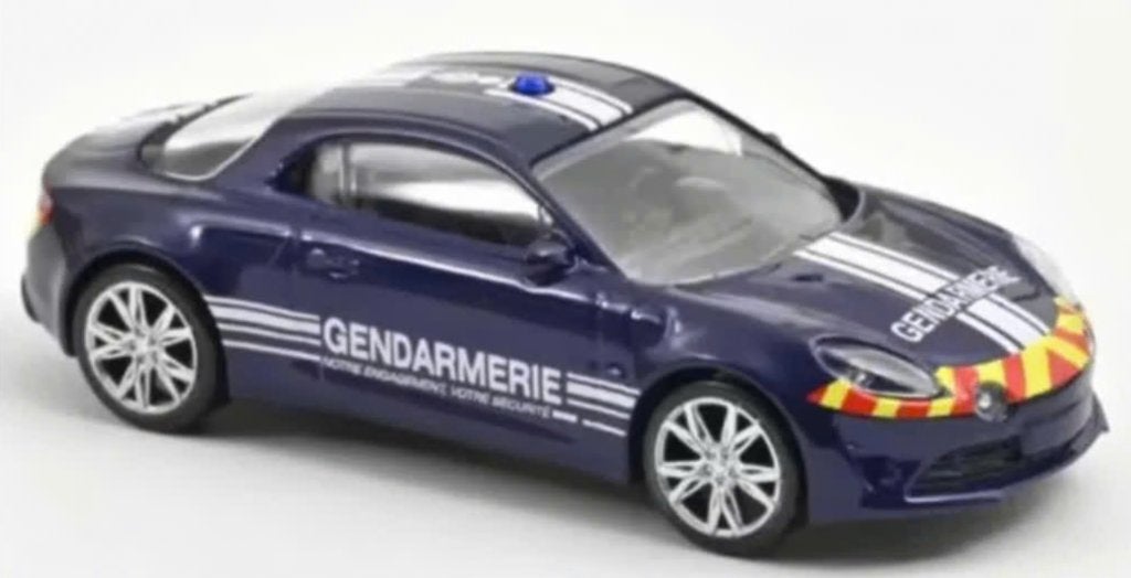 Alpine A110 2017 Gendarmerie 1:43 NOREV jet-car ref: 517876, Verzenden, Nieuw, Auto, Norev