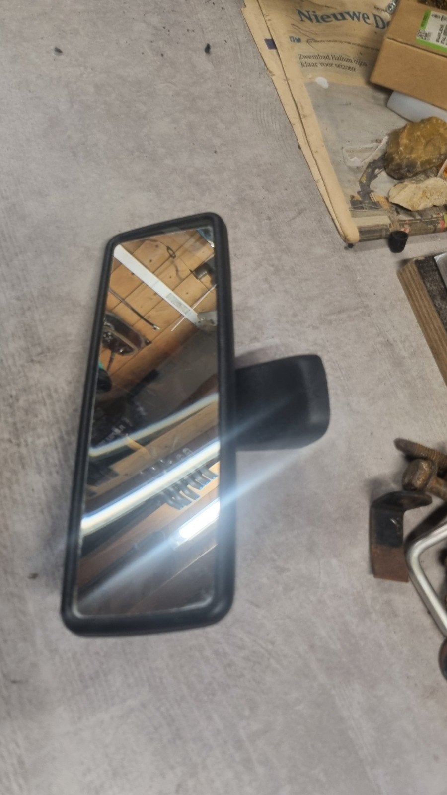 Volkswagen Corrado binnenspiegel G60, 16v, VR6 of 8v, Ophalen of Verzenden, Gebruikt, Volkswagen