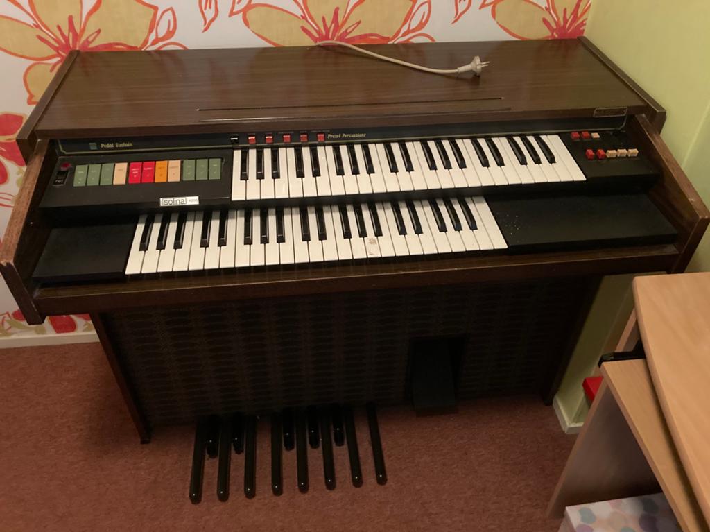 Orgel solina A200, Ophalen, Gebruikt, 2 klavieren, Orgel
