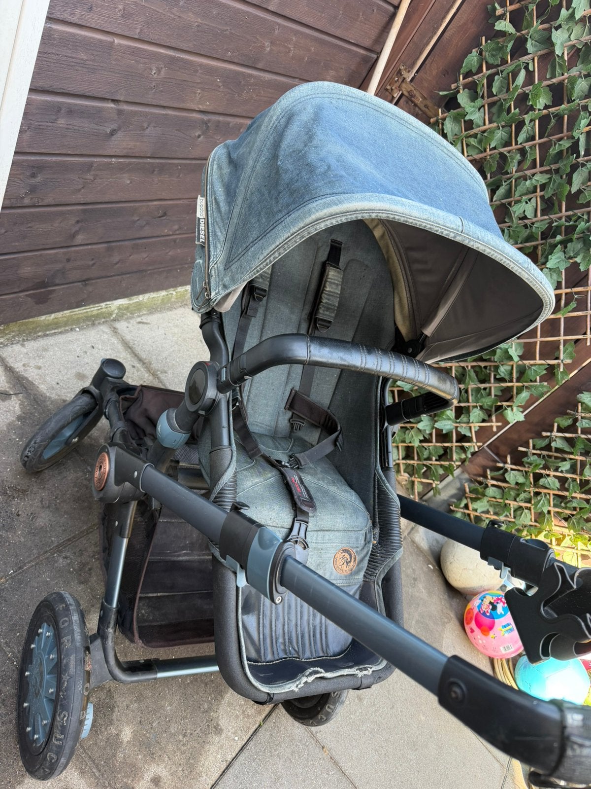 Bugaboo,  Diesel limited edition, Kinderen en Baby's, Buggy's, Gebruikt, Regenhoes, Ophalen