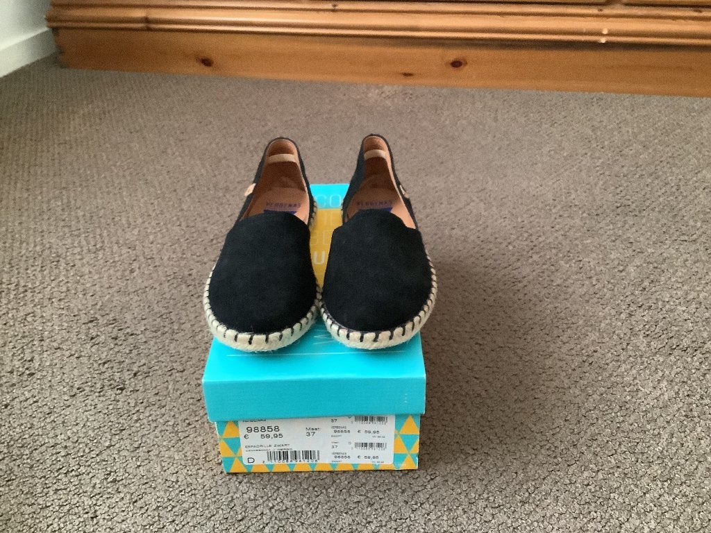 Verbenas espadrilles - zwart - maat 37, Kleding | Dames, Zwart, Ophalen of Verzenden, Espadrilles of Moccasins, Verbenas