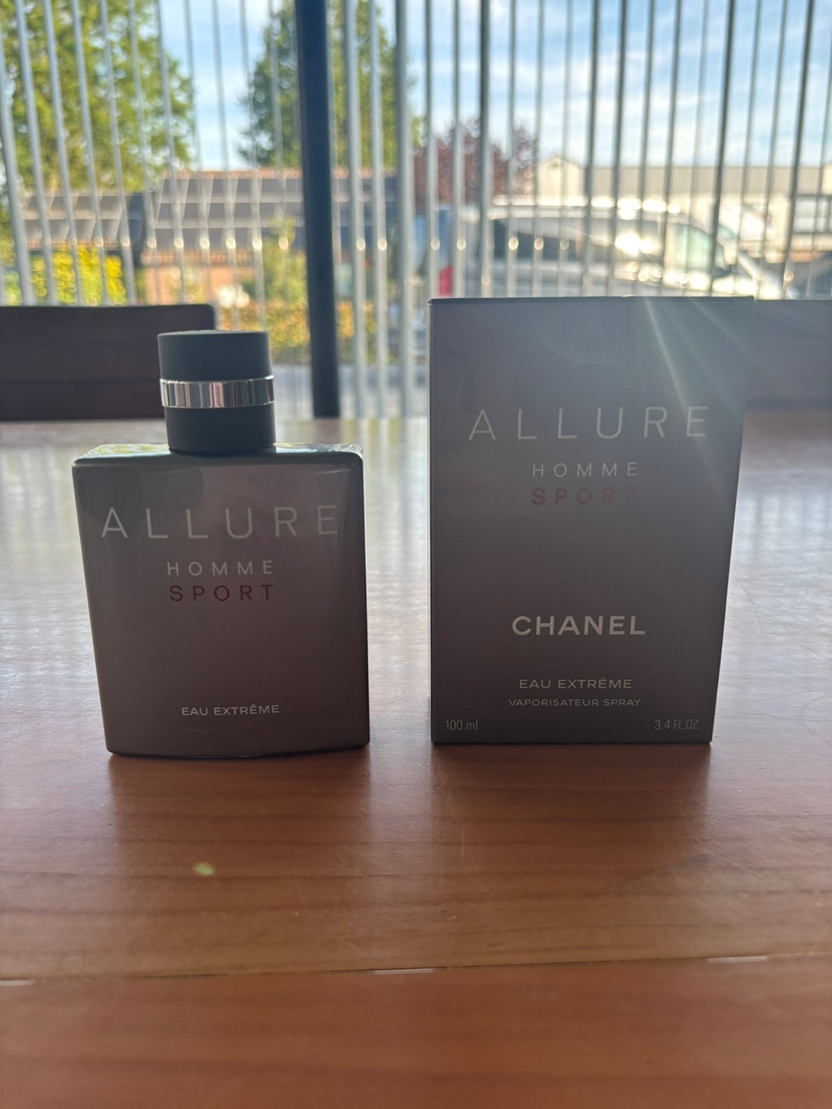 Chanel Allure homme sport leeg parfumflesje, Verzenden, Gebruikt