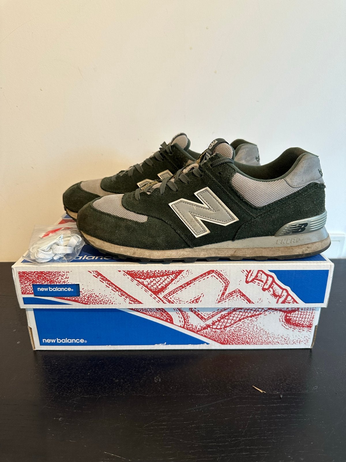 New Balance 574 ML574DFG Sneakers - Maat 45, Ophalen of Verzenden, Gedragen, Overige kleuren, Sneakers of Gympen