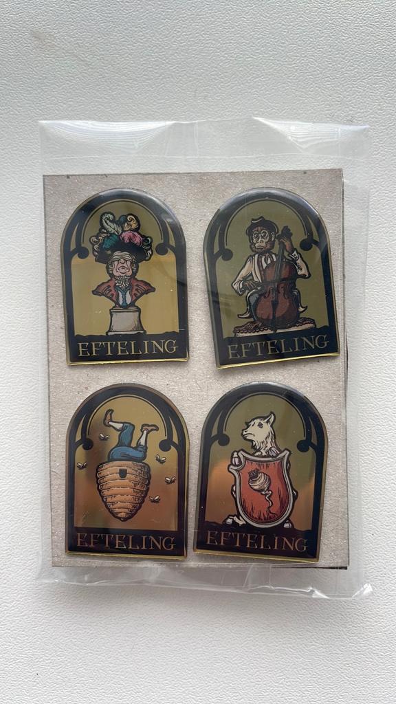 Efteling Smidje serie 9 2025 compleet, Verzamelen, Efteling, Ophalen of Verzenden, Nieuw, Button of Speldje