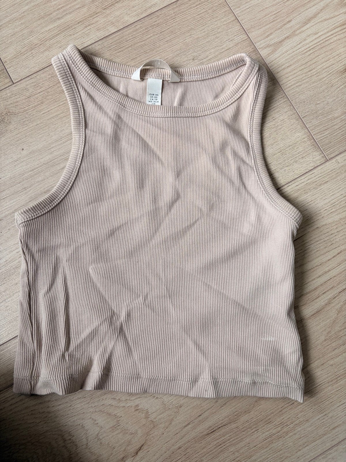 Crop top h&m, Kleding | Dames, Tops, Ophalen of Verzenden, Zo goed als nieuw, Korte mouw
