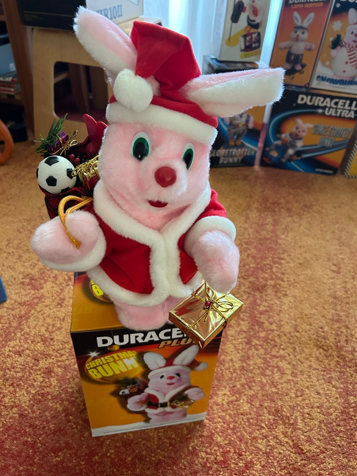 Duracell Christmas Bunny 1994 - Nieuw in doos!, Ophalen of Verzenden, Zo goed als nieuw