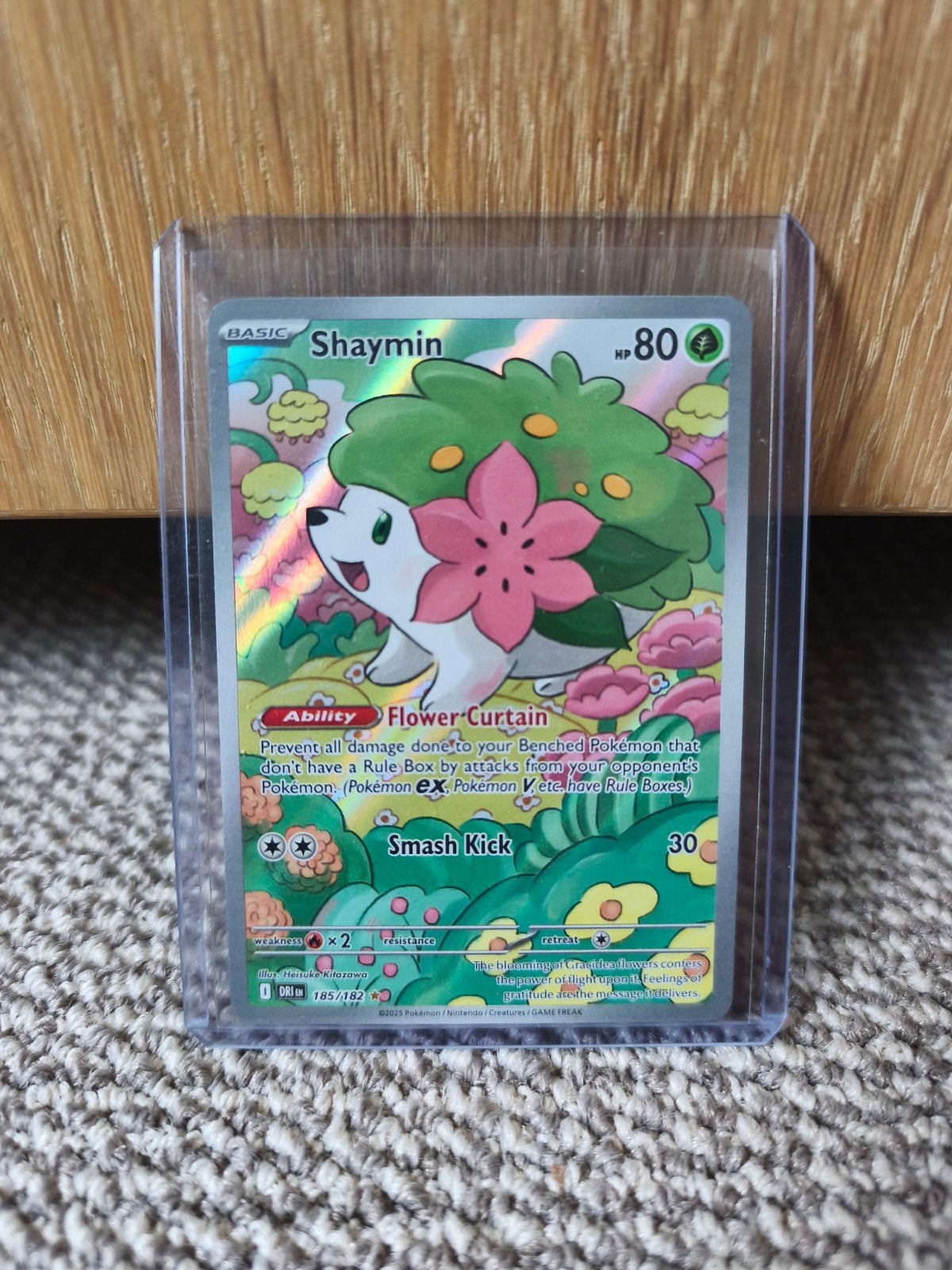 Shaymin 185 / 182 - Destined Rivals - Pokemon, Ophalen of Verzenden, Zo goed als nieuw