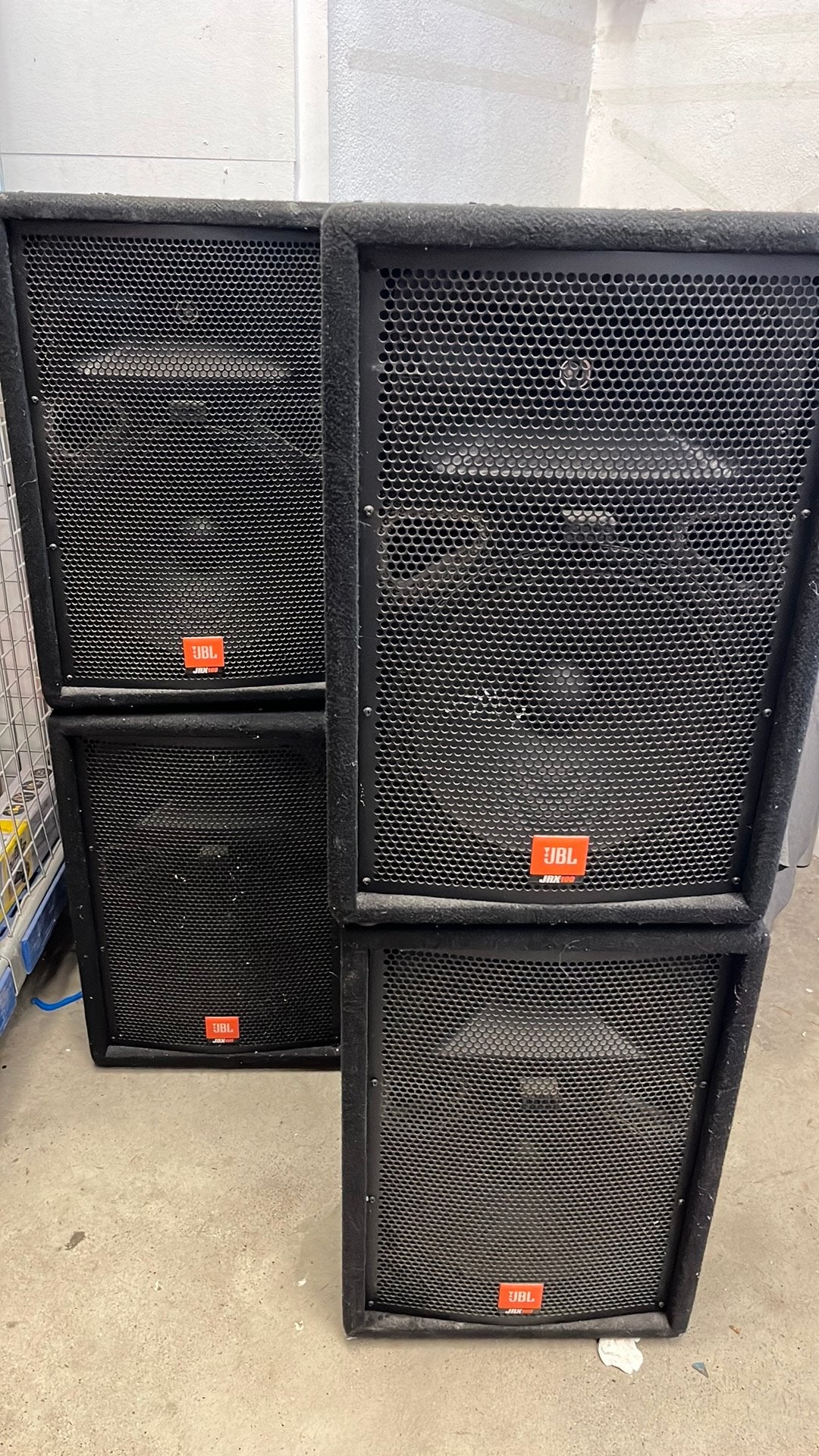 Jbl jrx100 professionele speakers, Ibl, JBL, Overige typen, Zo goed als nieuw