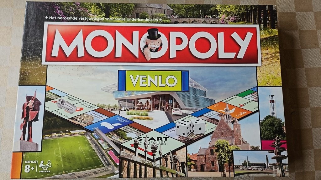 bordspel nieuw Monopoly Venlo Monopolie limited, Vijf spelers of meer, Ophalen of Verzenden, Nieuw, Monopoly