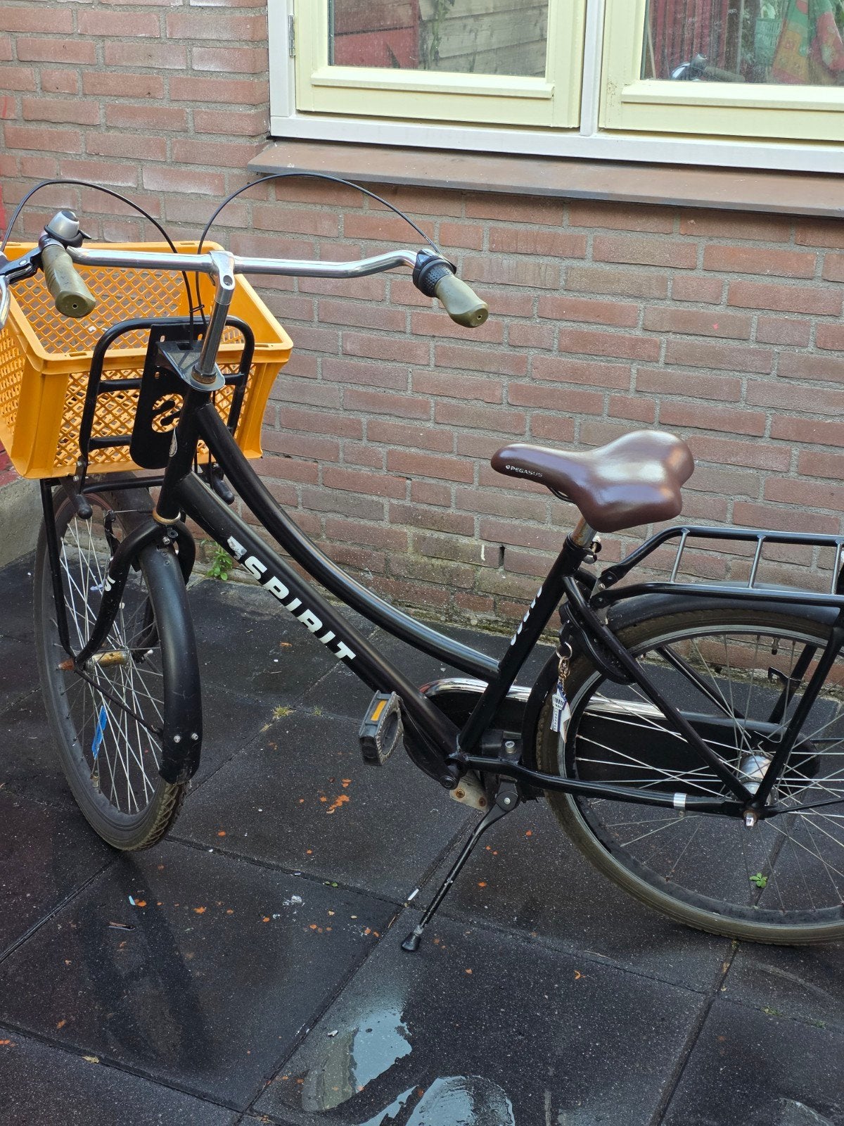 Spirit Transportfiets 26 inch, Shimano Nexus 3 versn., Terugtraprem, Gebruikt, Versnellingen, Ophalen