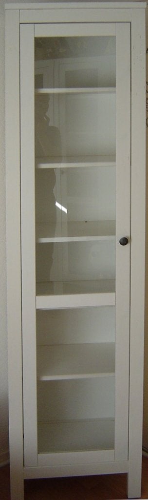 Ikea  Hemnes vitrinekast, Ophalen, 50 tot 100 cm, 150 tot 200 cm, 25 tot 50 cm
