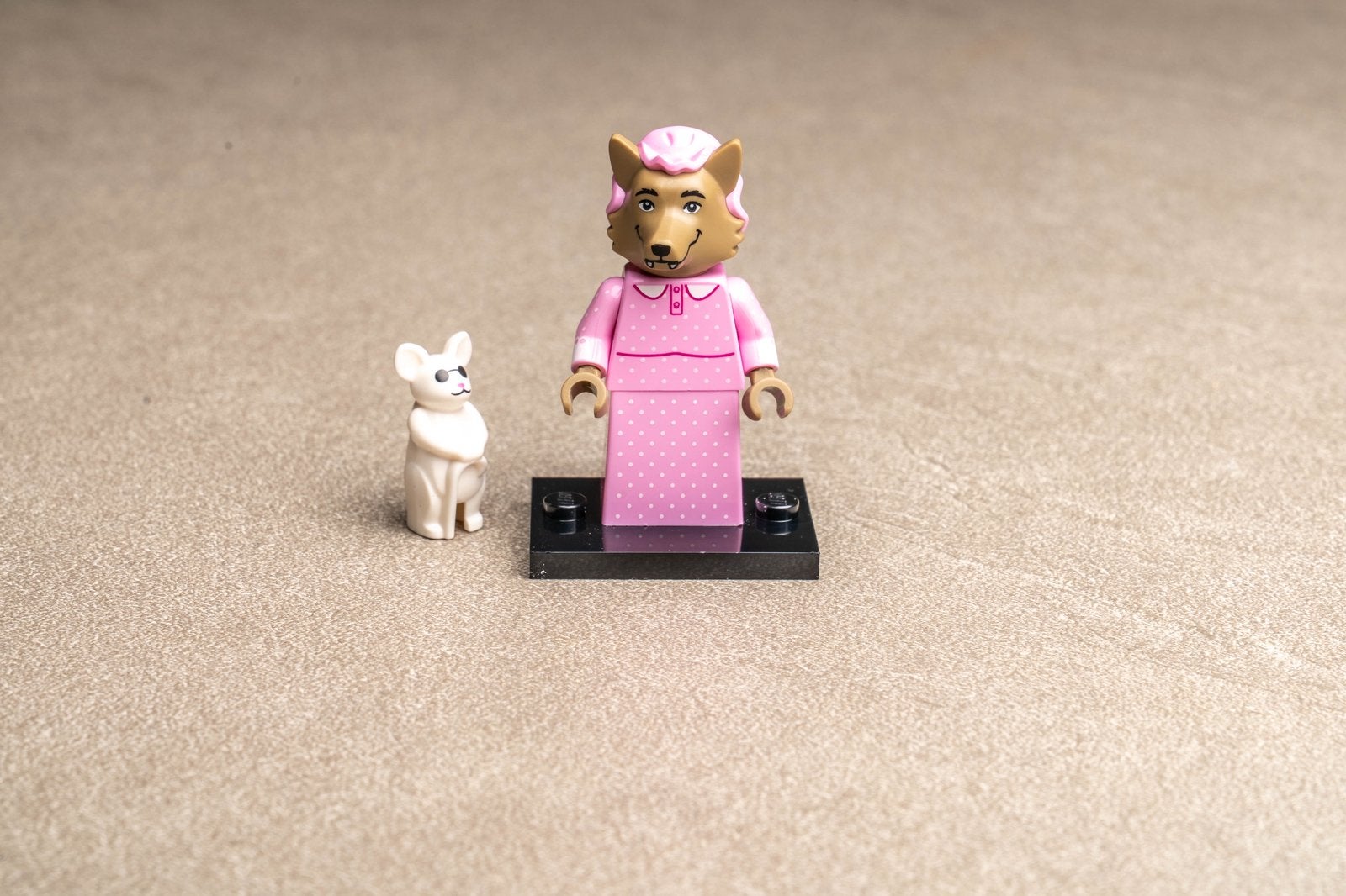 Lego minifigures series Shrek Big Bad Wolf, Ophalen of Verzenden, Zo goed als nieuw