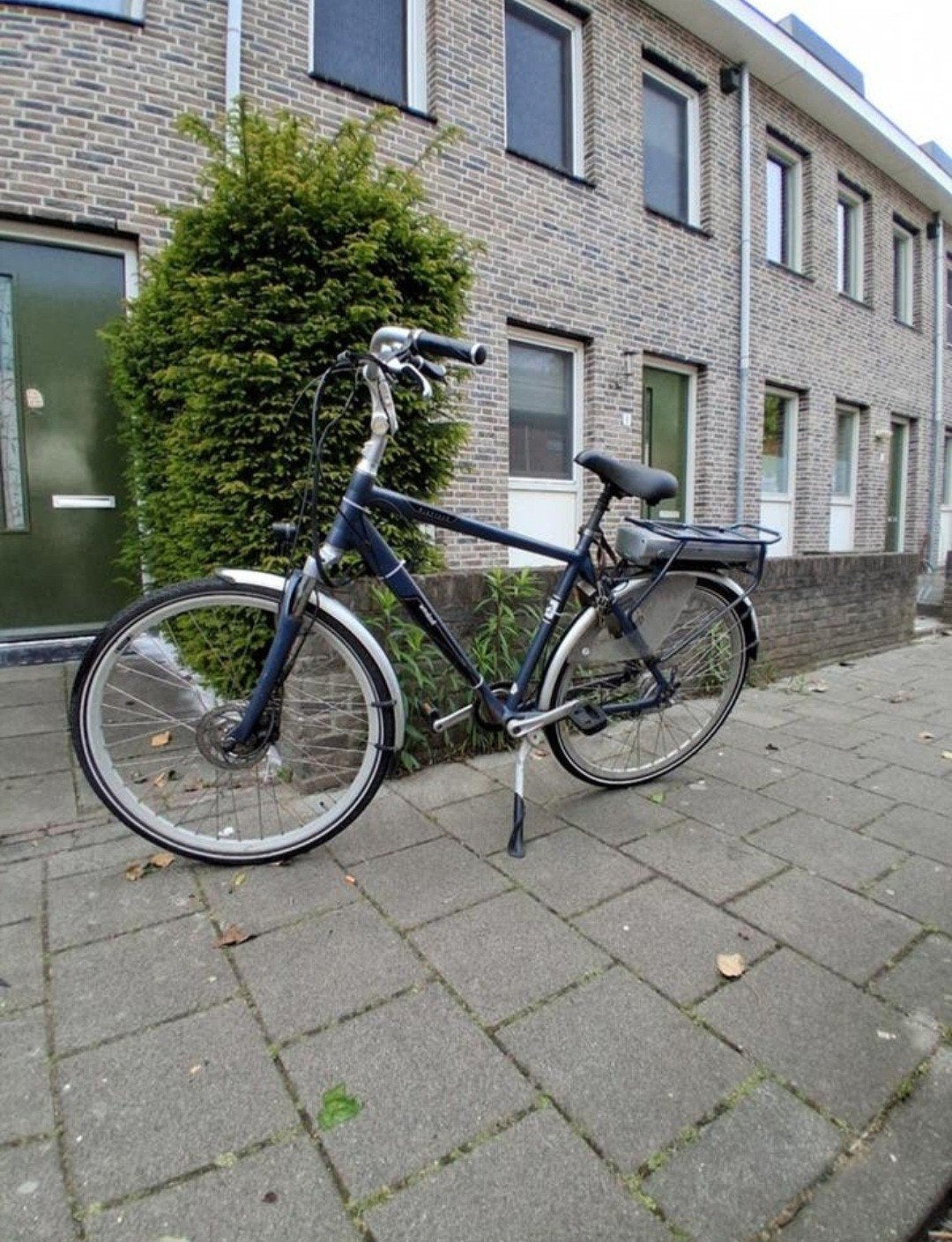Amslod Highland elektrische fiets met oplader, Fietsen en Brommers, Fietsaccessoires | Fietsaccu's, Ophalen of Verzenden