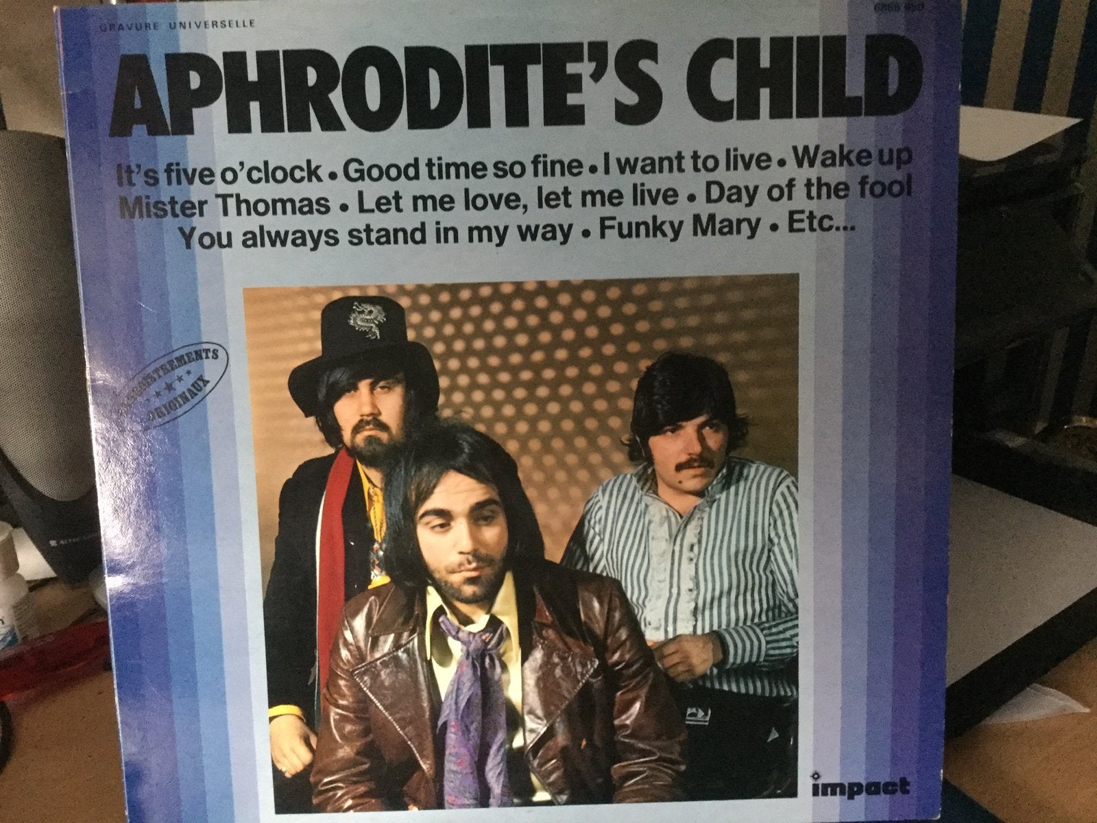 Aphrodite’s Child-Aphrodite’s Child. Excellent vinyl., Cd's en Dvd's, Ophalen of Verzenden, Zo goed als nieuw