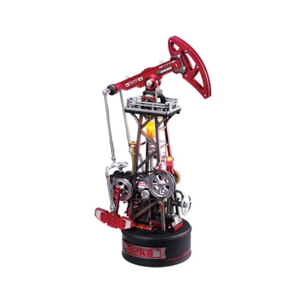 Robotime Oil Extractor CGL03 Bouwpakket Nieuw, Groter dan 1:32, Nieuw, Ophalen of Verzenden, Robotime