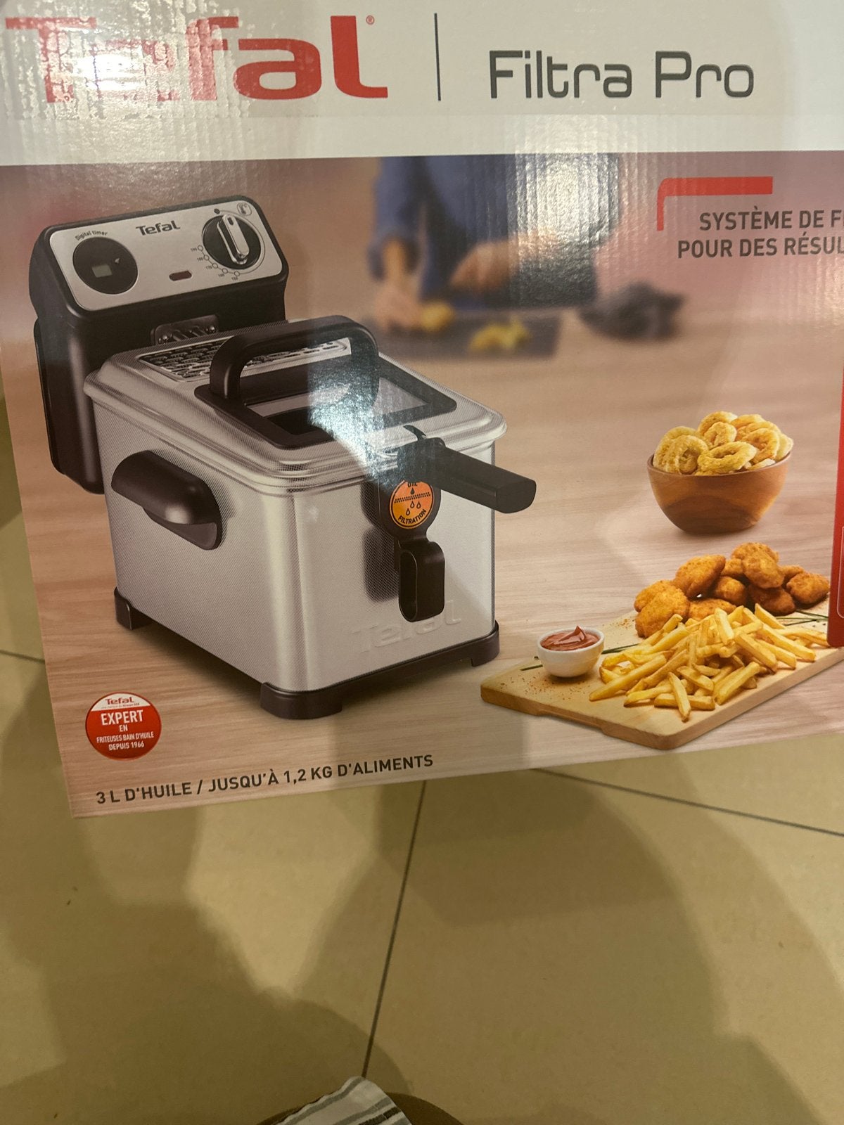 Tefal Filtra Pro, 2 tot 3 liter, Ophalen of Verzenden, Nieuw, Uitneembare binnenpan