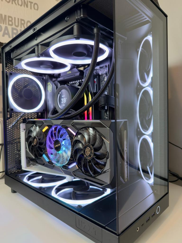 Game PC - AMD Ryzen 7800X3D | 9070 XT 16GB | 64GB DDR5! WiFi, Ophalen, 64 GB of meer, Zo goed als nieuw, Amd Ryzen 7 7800X3D