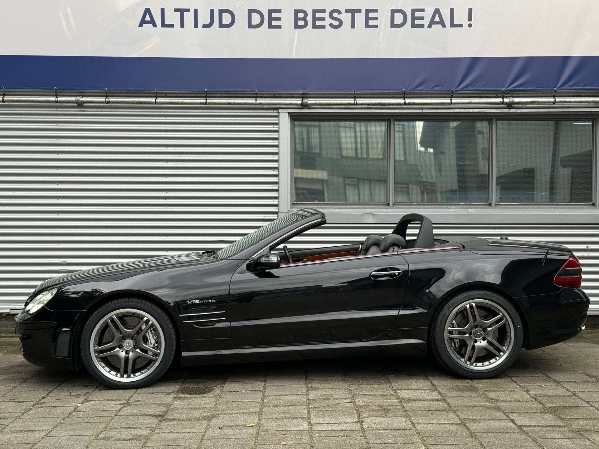 Mercedes-Benz SL-klasse SL65 AMG V12 BiTurbo 612pk l 1of 305, Auto's, Automaat, Achterwielaandrijving, Gebruikt, Zwart
