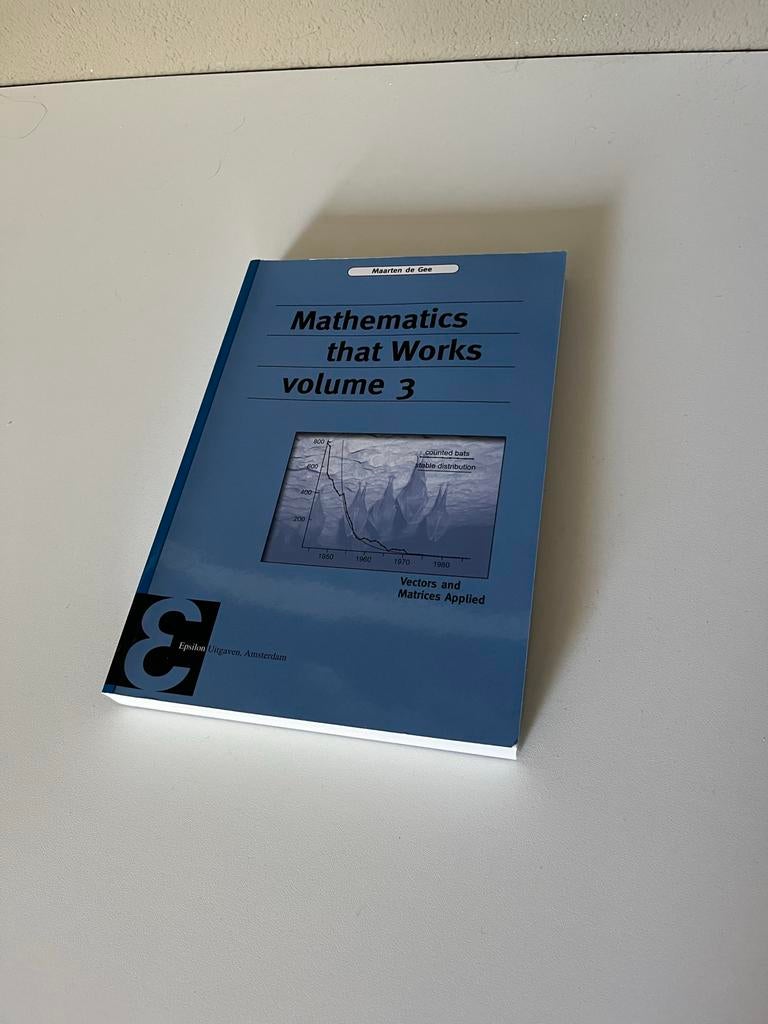 Mathematics that Works volume 3, Boeken, Ophalen of Verzenden, Zo goed als nieuw, Natuurwetenschap