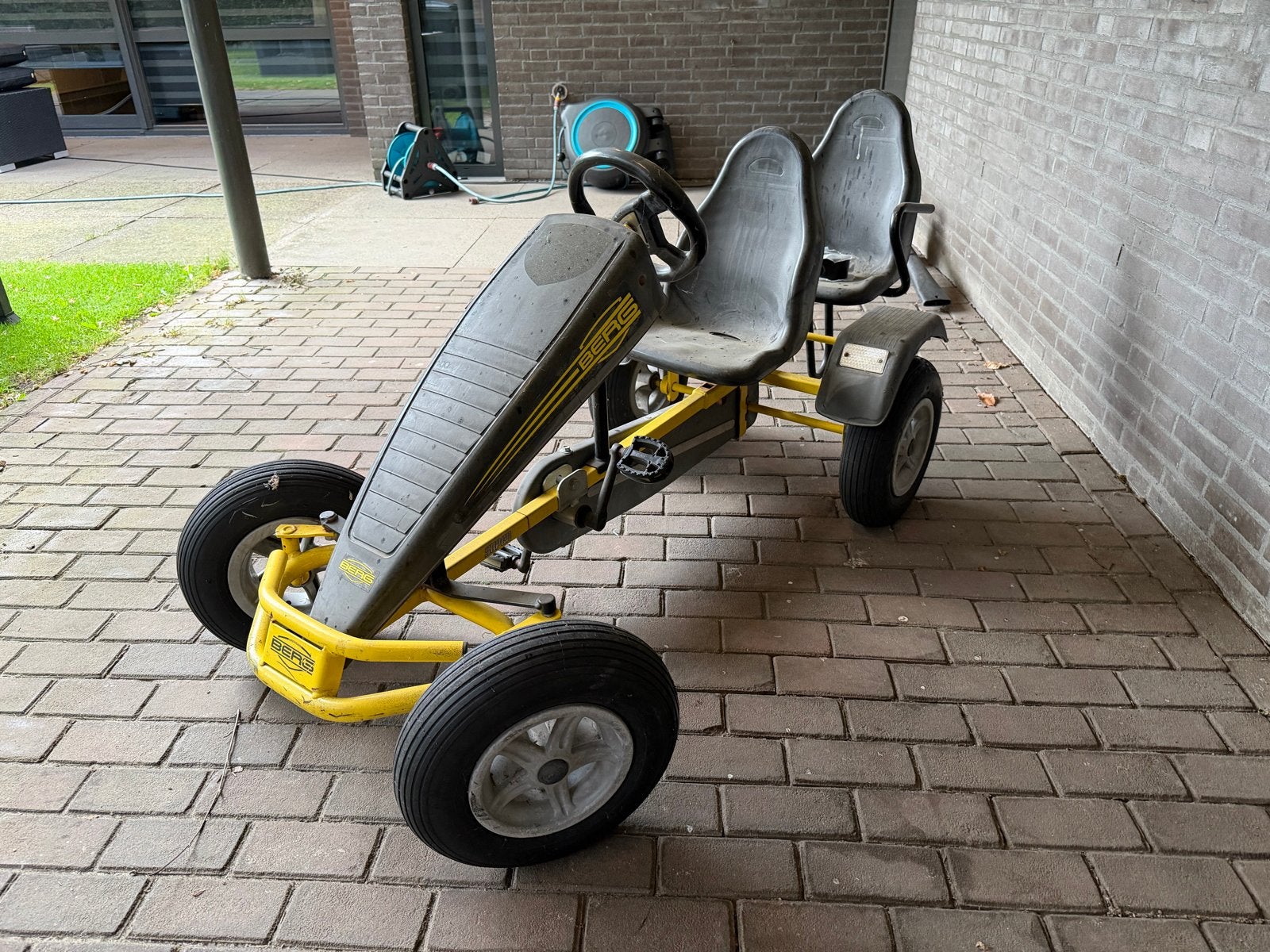 Berg Skelter met duozit - Geel/Grijs, Ophalen, Gebruikt, Berg, Duozit