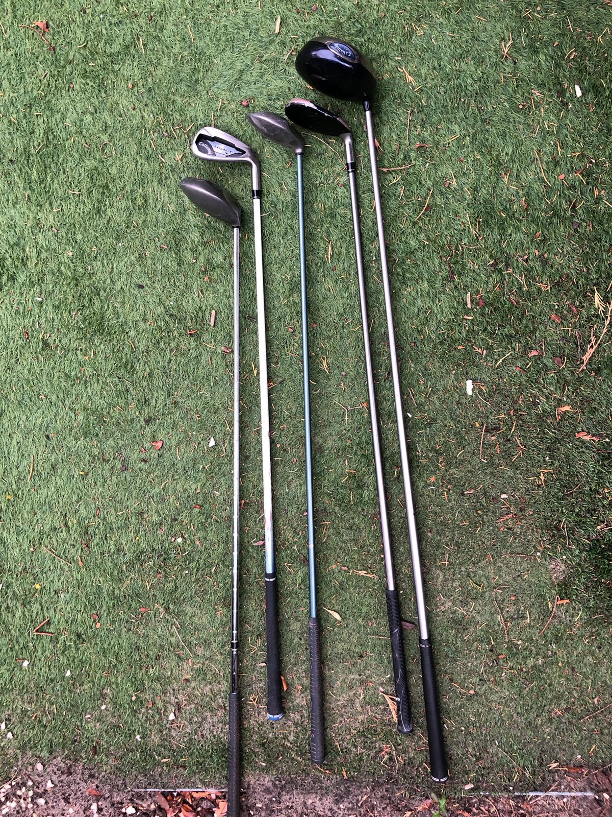 Golfclubset: Driver, Hybride, IJzers en Wedges, Sport en Fitness, Golf, Ophalen of Verzenden, Gebruikt, Set, Overige merken