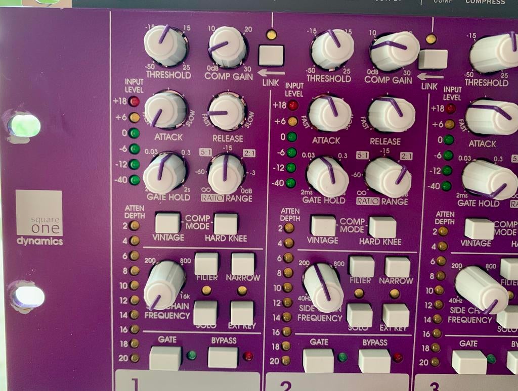 Klark Teknik Square ONE Dynamics 8-kanaals Compressor/Gate, Ophalen of Verzenden