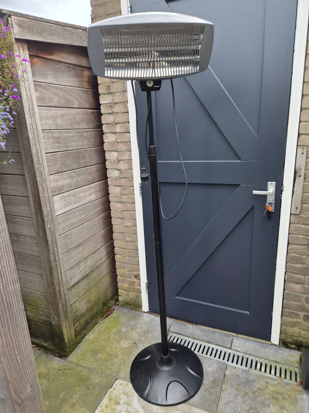 Tristar Terrasverwarmer Elektrisch - Heater, Tuin en Terras, Gebruikt, Vloer, Waterbestendig, Ophalen