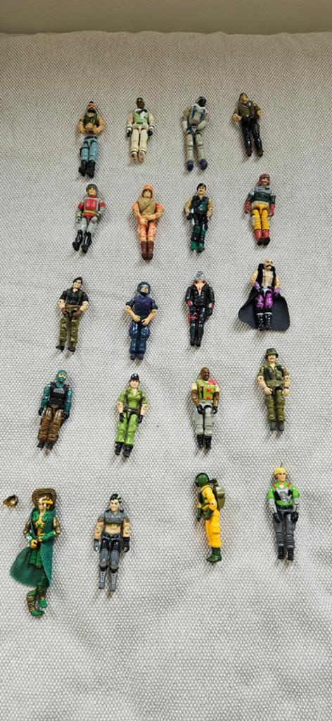Vintage G.I. Joe Collectie Jaren '80 - Figuren, Voertuigen, Kinderen en Baby's, Speelgoed | Actiefiguren, Ophalen of Verzenden
