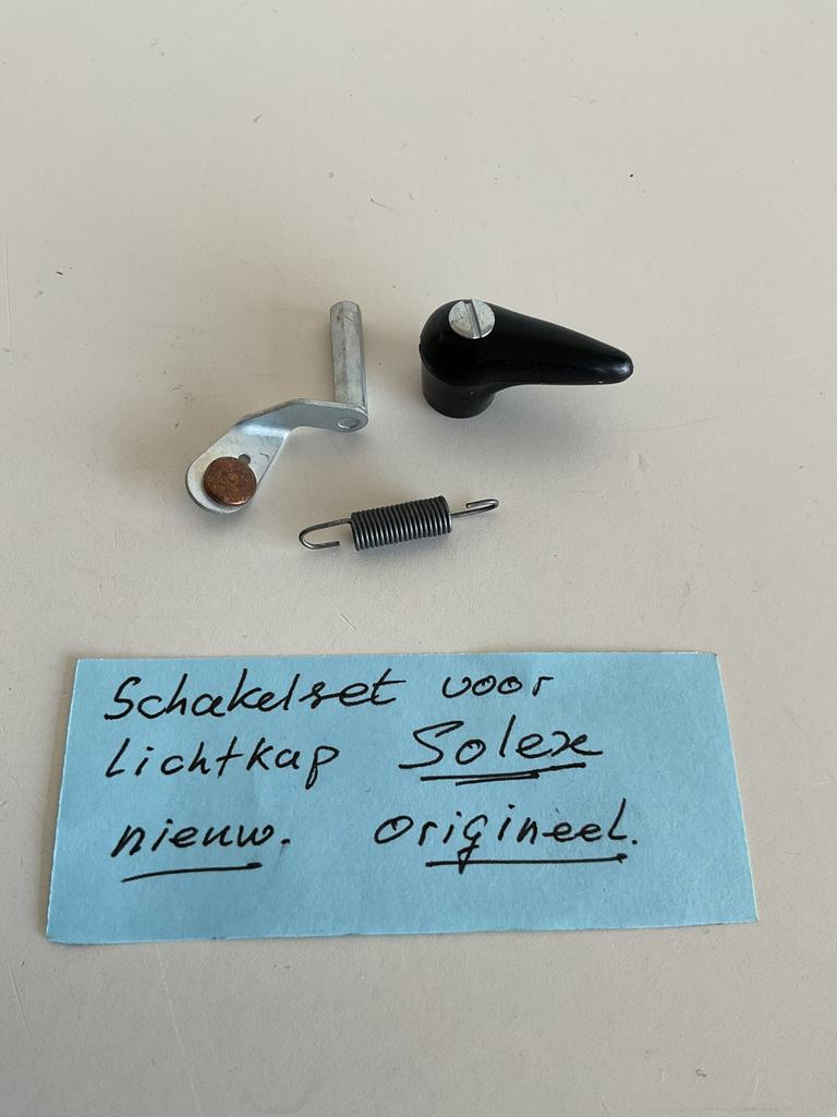 SOLEX SCHAKELSET VOOR LICHTKAP NIEUW ORIGINEEL, Ophalen of Verzenden, Nieuw, Koplamp, Overige merken