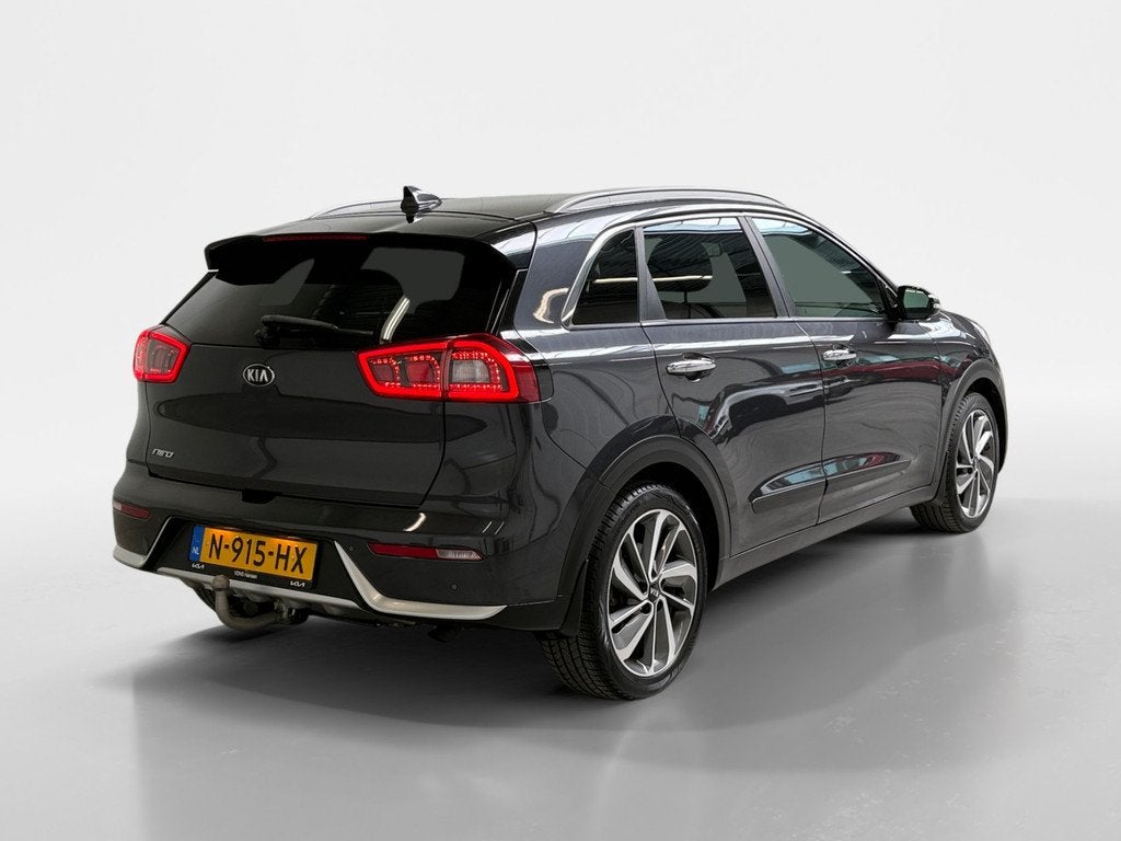 Kia Niro 1.6 GDi Hybrid DynamicPlusLine, Automaat, 12 maanden, Gebruikt, Leder