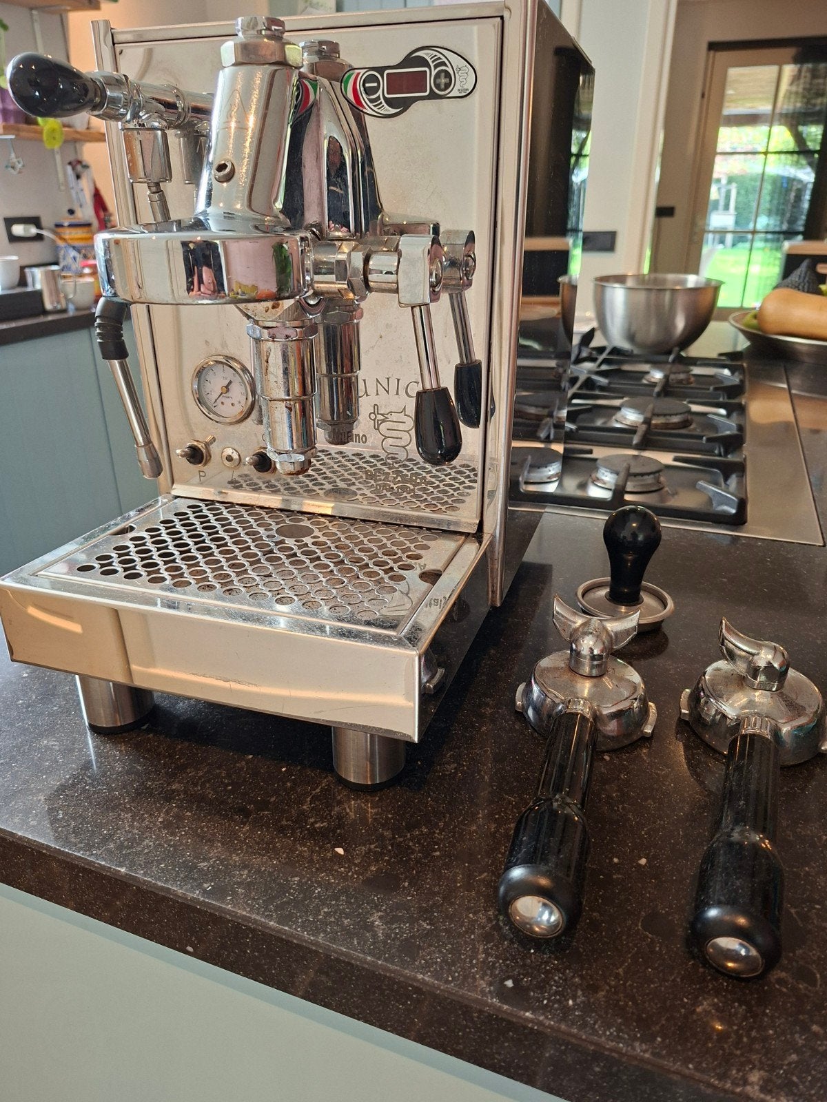 Bezzera Unica Espresso Machine, Gebruikt, Espresso apparaat, Gemalen koffie, Ophalen