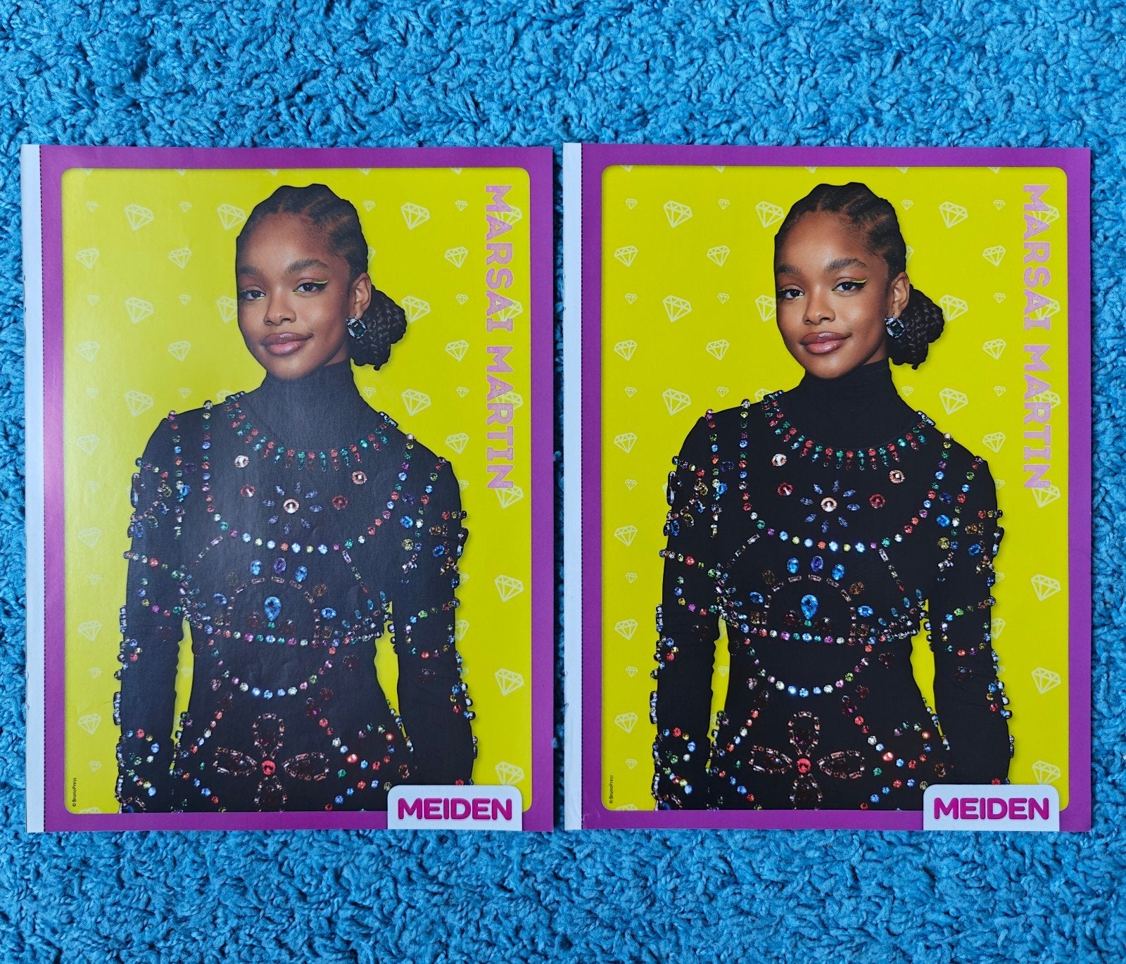 Marsai Martin posters meiden magazine, Rechthoekig Staand, A4 of kleiner, Nieuw, Ophalen of Verzenden