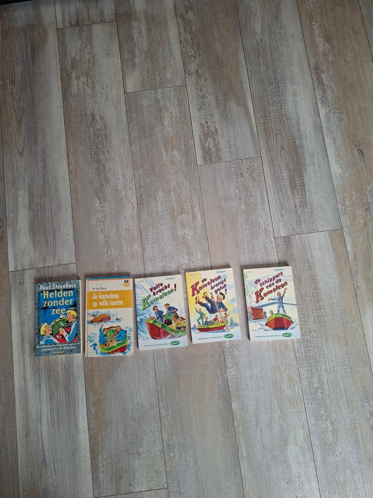 5 speciale Kameleon Boekjes, Boeken, Ophalen of Verzenden, Gelezen, Hotze de Roos, Paul Steenhuis, Fictie algemeen