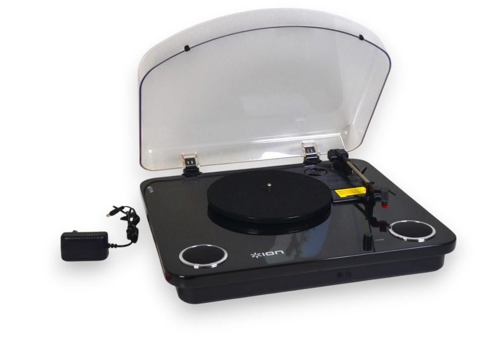 ION Max Lp Black digitale Platenspeler, Overige merken, Ophalen of Verzenden, Zo goed als nieuw, USB-aansluiting