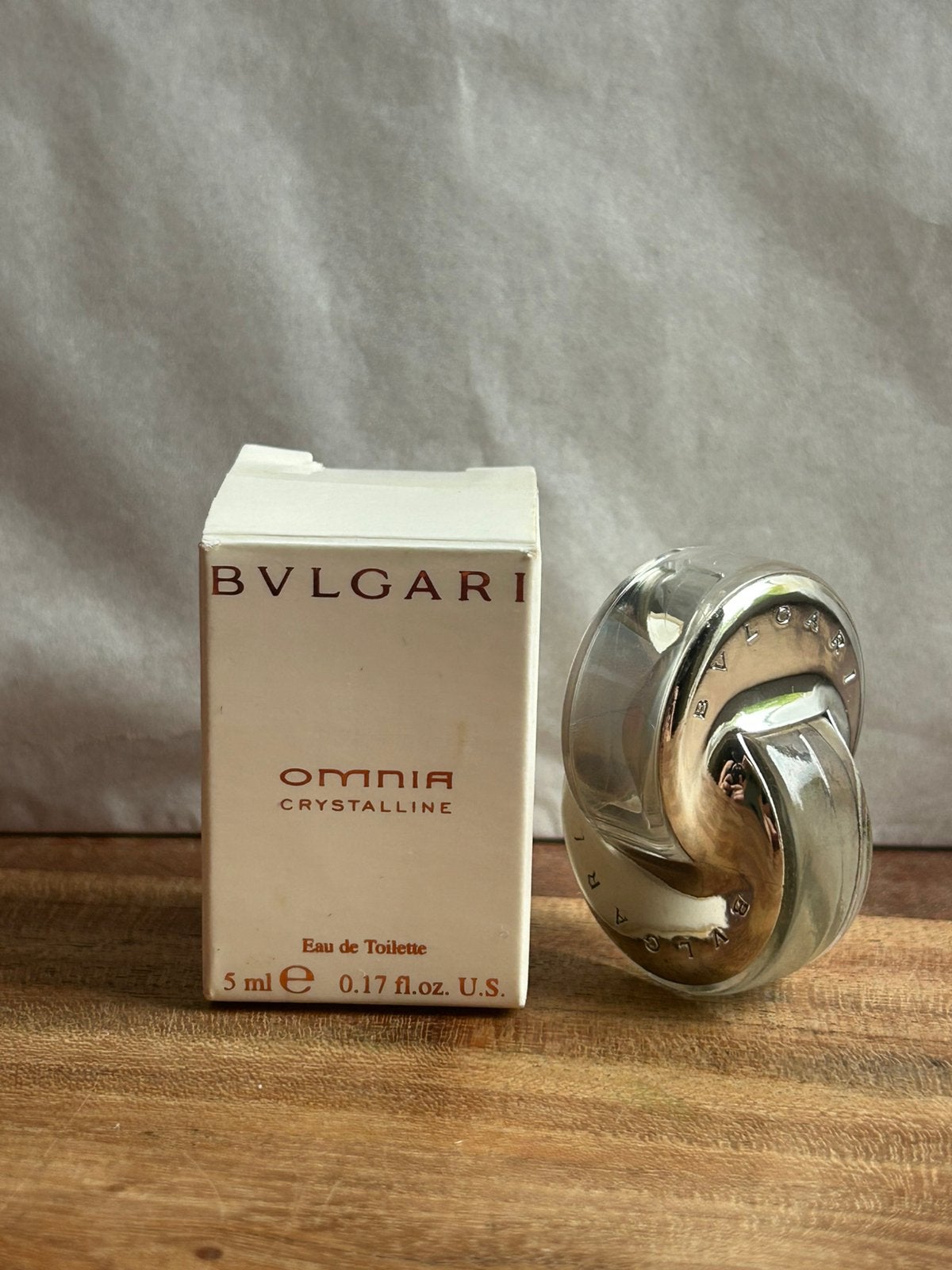Bvlgari - omnia crystalline miniatuur 5ml edt, Ophalen of Verzenden, Nieuw