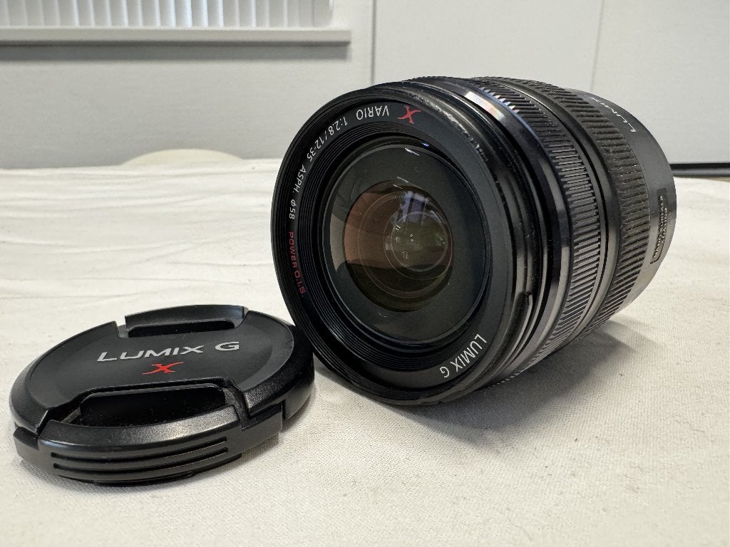 Panasonic Lumix G 12-35mm F2.8 lens Vario Power IOS, Ophalen, Gebruikt, Groothoeklens