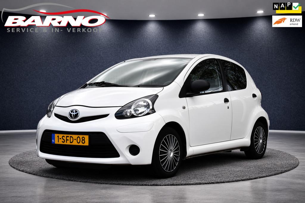 Toyota Aygo 1.0 VVT-i Airco|Elek.Pakket, Voorwielaandrijving, Euro 5, Gebruikt, Zwart