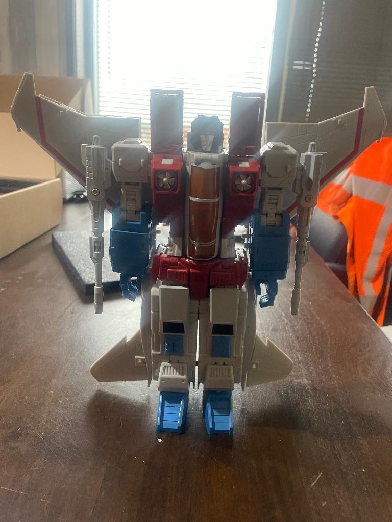 Zeta ex15 Starscream transformers, G1, Ophalen of Verzenden, Zo goed als nieuw, Decepticons