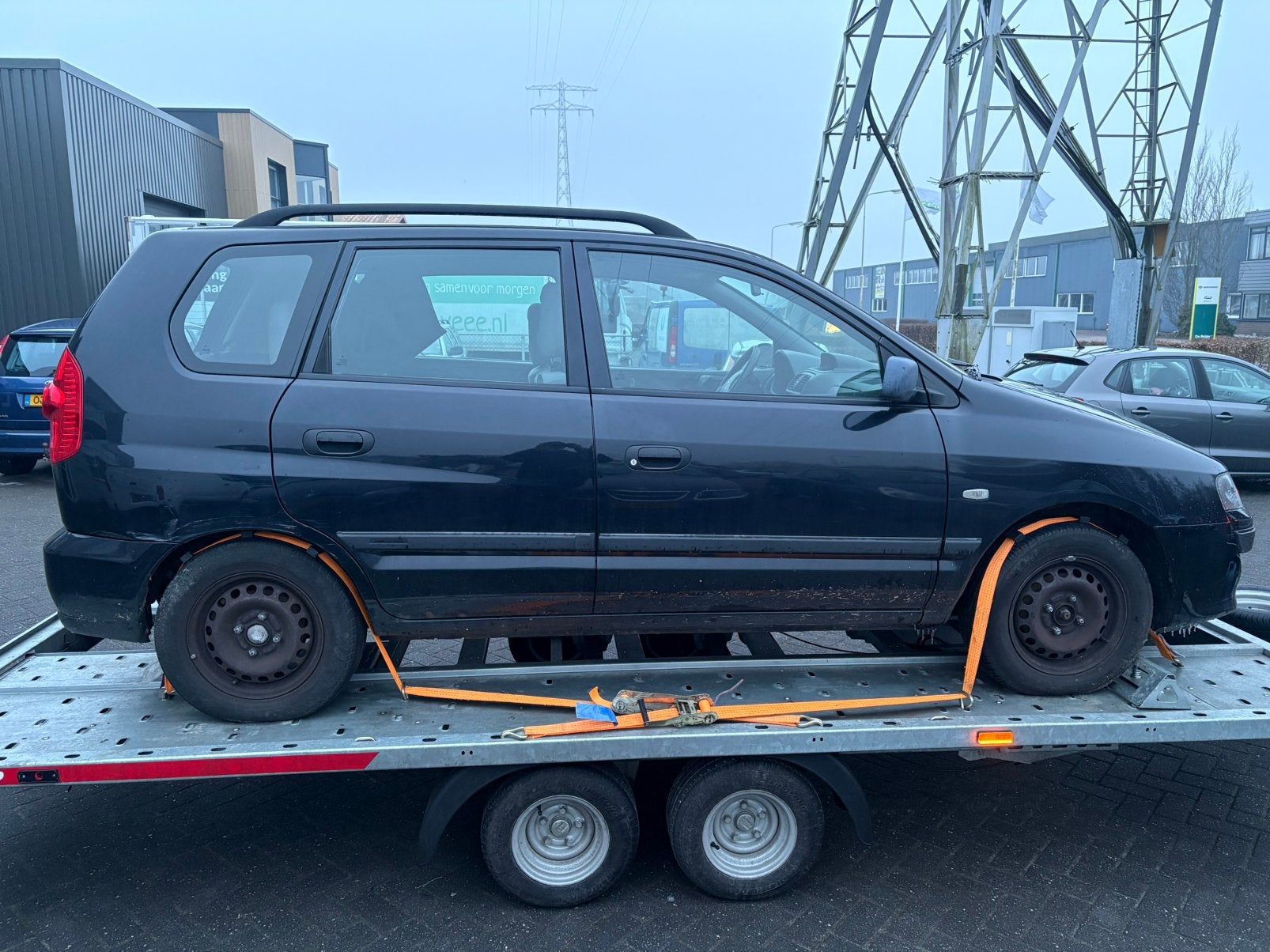 Mitsubishi spacestar plaatwerk, Ophalen, Mitsubishi