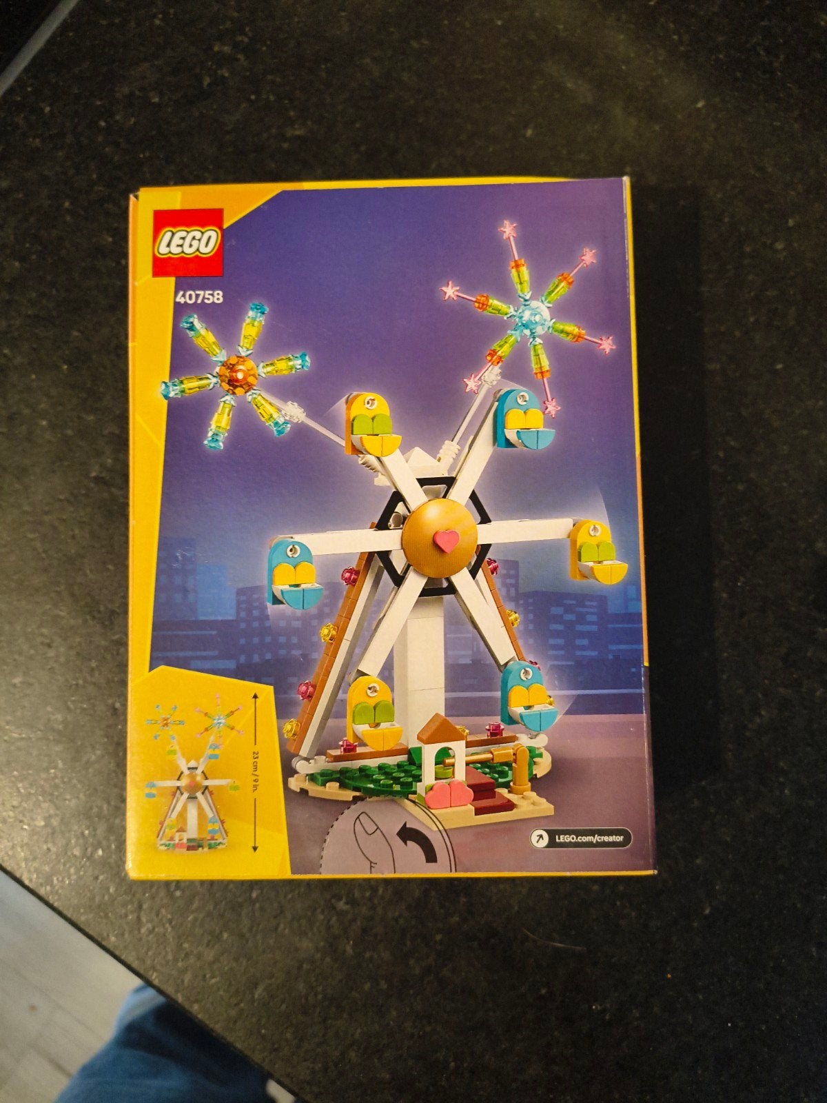 LEGO Creator 40758 Kermis Reuzenrad met Vuurwerk, Ophalen of Verzenden, Nieuw, Overige merken