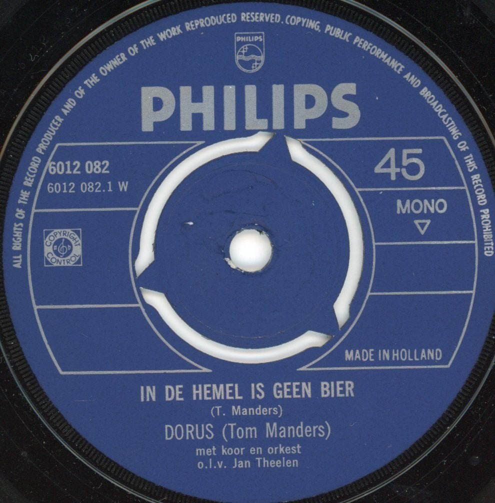 S Dorus (Tom Manders) - Figaro Parodie, Cd's en Dvd's, Vinyl Singles, Inclusief binnenhoes, Verzenden, Gebruikt, Nederlandstalig