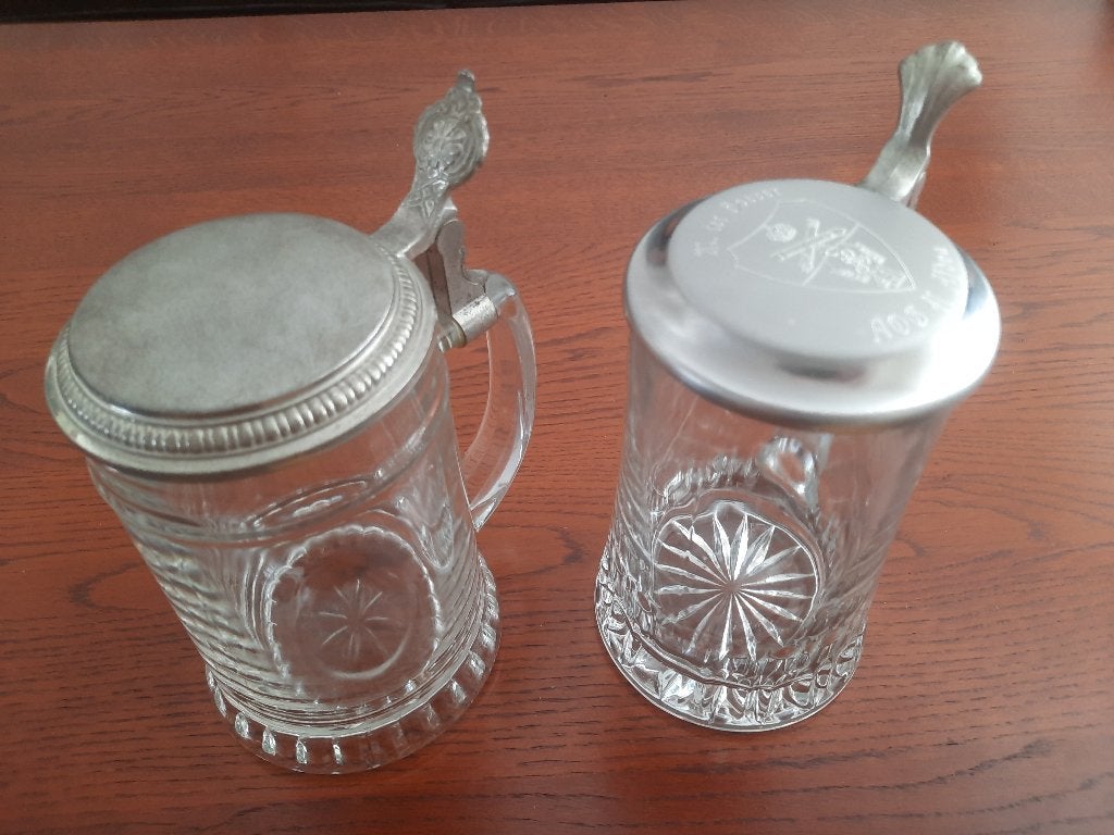 Bierpullen 2 x BMF, Ophalen of Verzenden, Gebruikt, Glas of Glazen, Overige merken