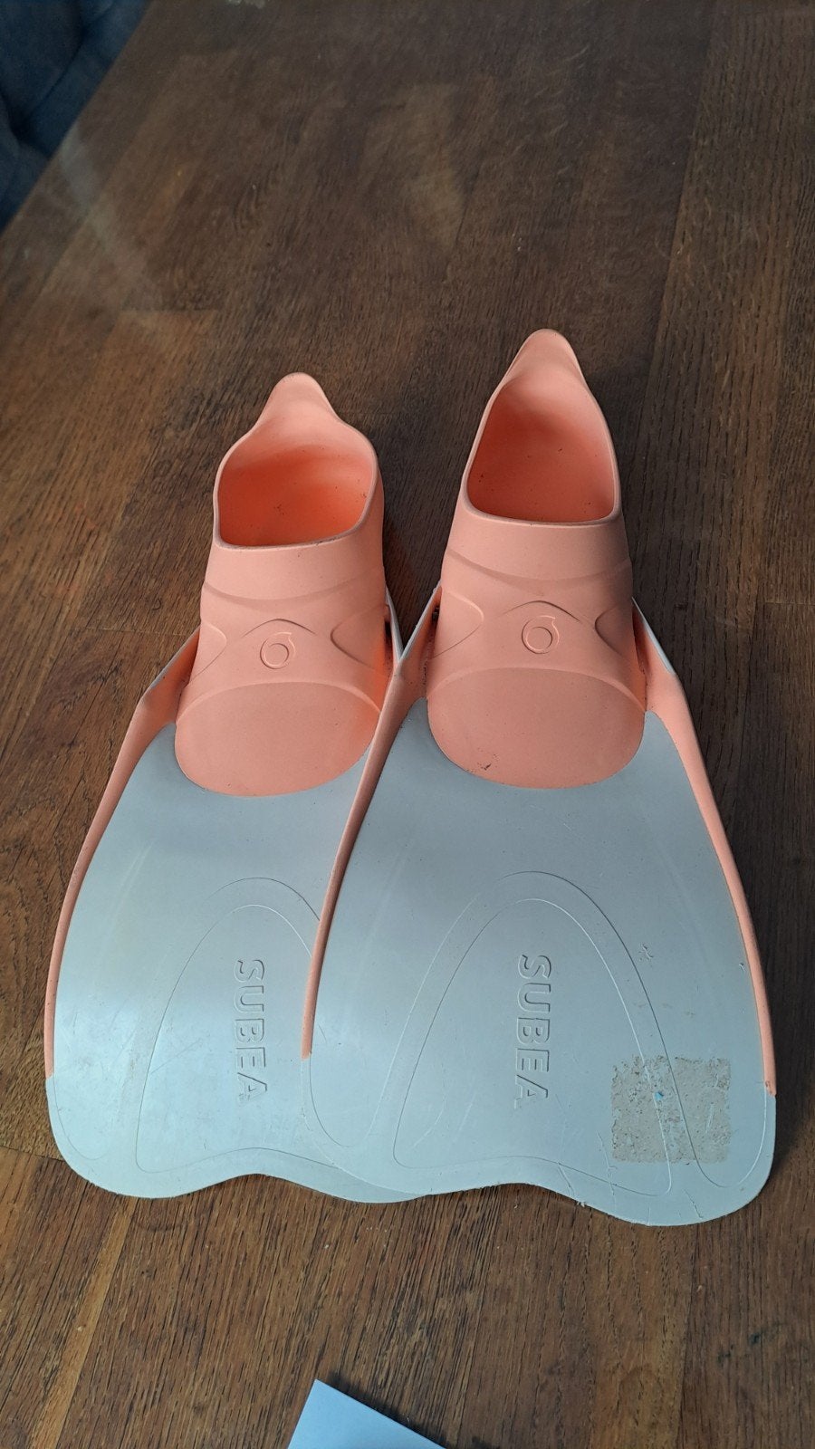 Subéa zwemvliezen maat 34/35, Watersport en Boten, Duiken, Ophalen of Verzenden, Gebruikt, Zwem- of Duikvliezen