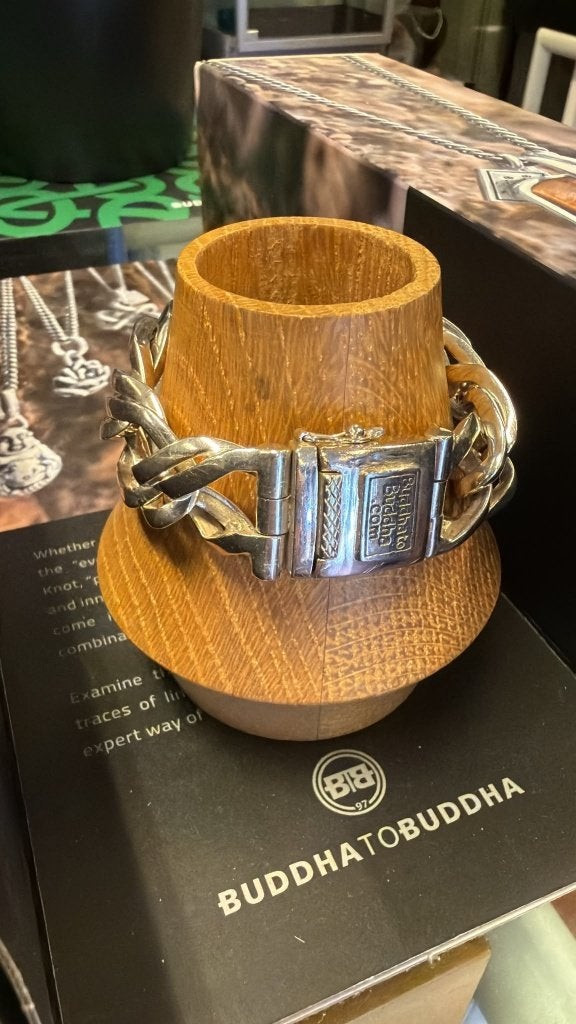 BUDDHA TO BUDDHA ARMBAND TYPE 148 E EDY 20 CM € 289,95, Sieraden, Tassen en Uiterlijk, Ophalen of Verzenden, Zo goed als nieuw