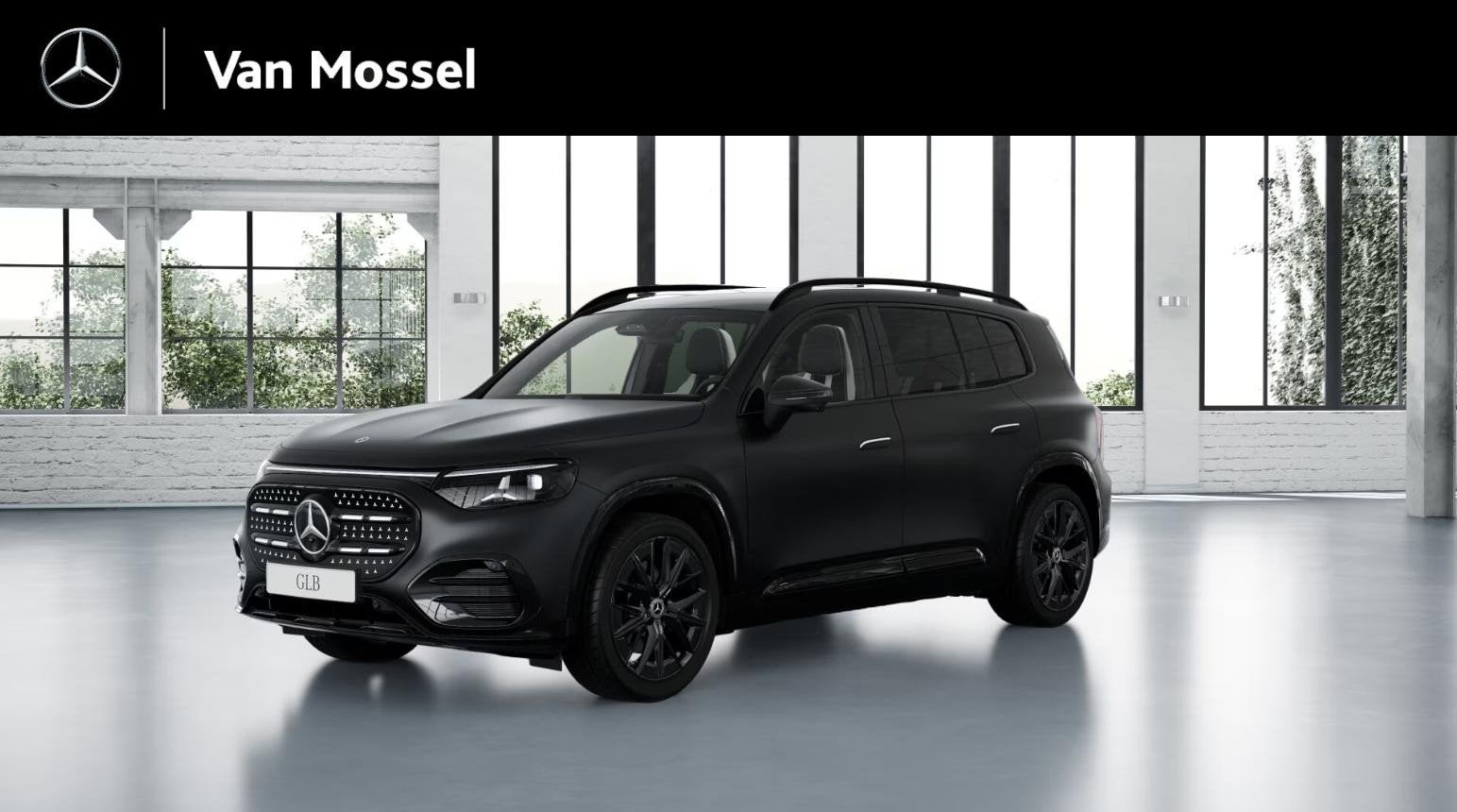 Mercedes-Benz GLB 250+ Business Solution AMG 85.5 kWh / Nu t, Auto's, 2095 kg, Achterwielaandrijving, 607 km, Zwart