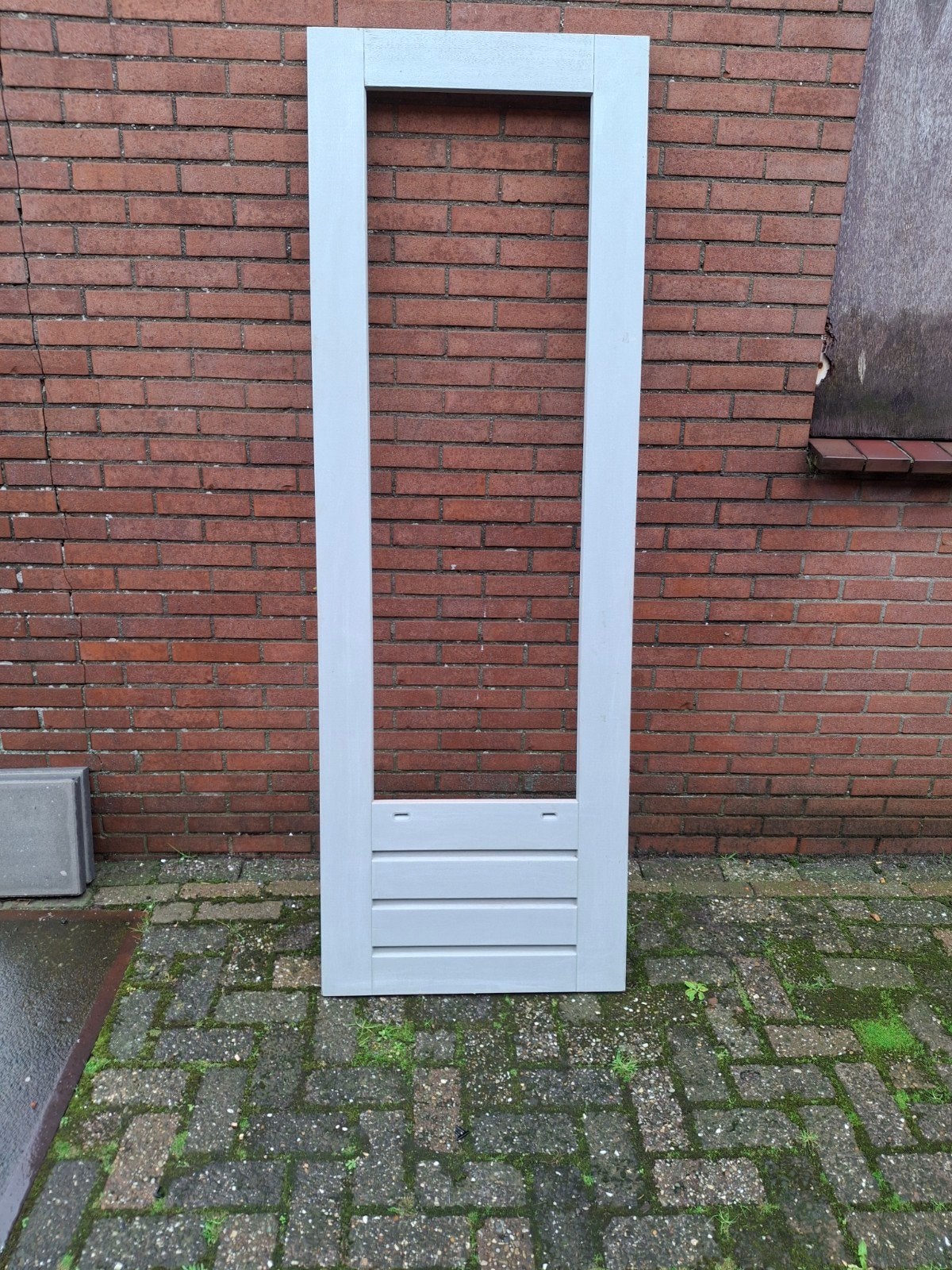 balkondeur  201.5 x 68, Ophalen, Nieuw, Buitendeur, 200 tot 215 cm