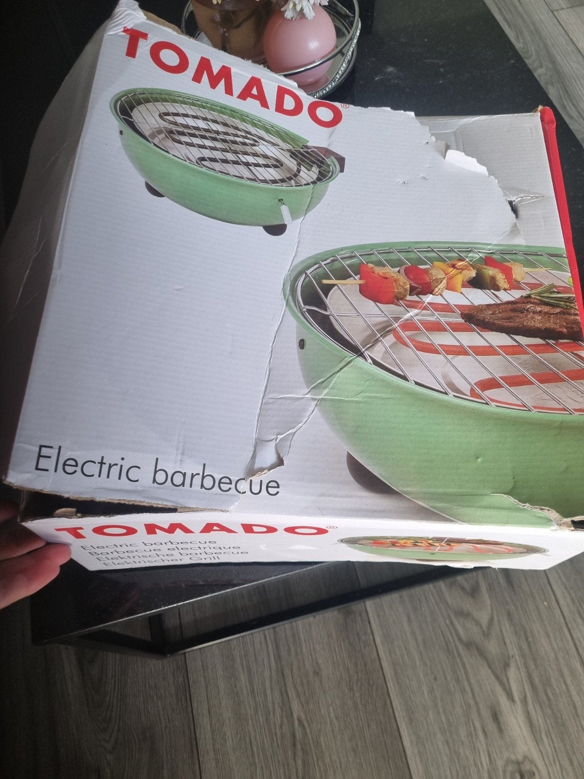 Tomado Elektrische Barbecue - Nieuw in doos, Ophalen of Verzenden, Nieuw, Tomado
