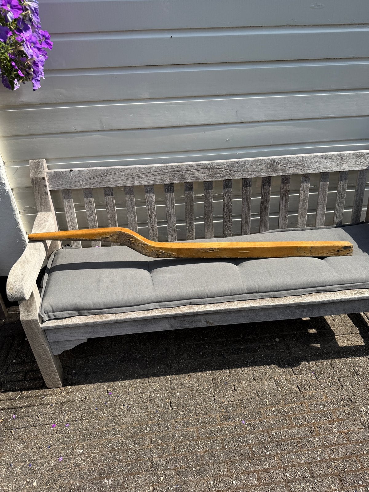 Helmstok, Watersport en Boten, Ophalen of Verzenden, Gebruikt, Zeilboot of Motorboot