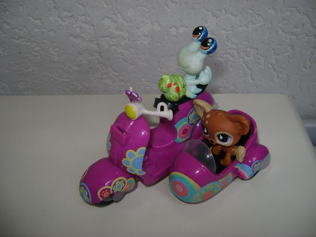petshop motor met zijspan en hond en slak, Ophalen of Verzenden, Zo goed als nieuw